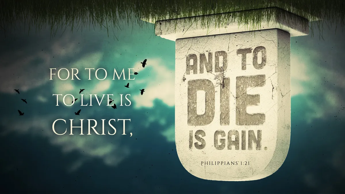 for me to live as christ