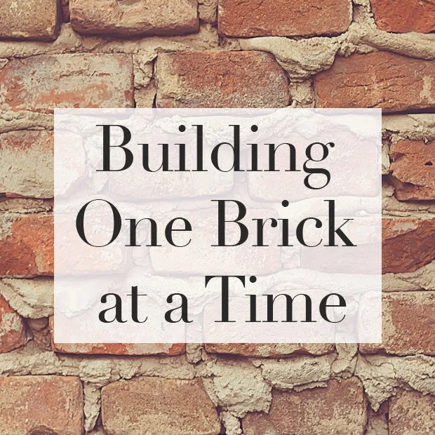 Building One Brick at a Time